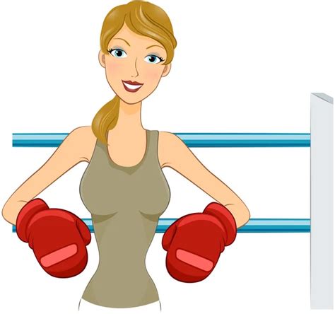 ᐈ Boxing Girl Graphics Stock Vectors Royalty Free Boxing Girl