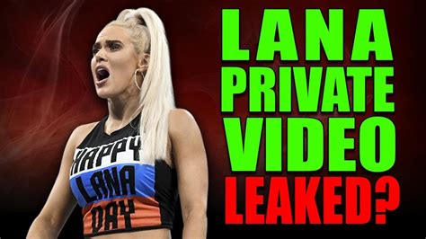 Wwes Lana Private Video Leaked Sasha Banks Backstage Heat Youtube