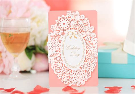 Kuantan is a city that is high accessible. Pink & Tiffany Blue Laser Cut Wedding Card