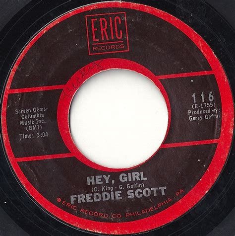 Freddie Scott Hey Girl Where Does Love Go Discogs