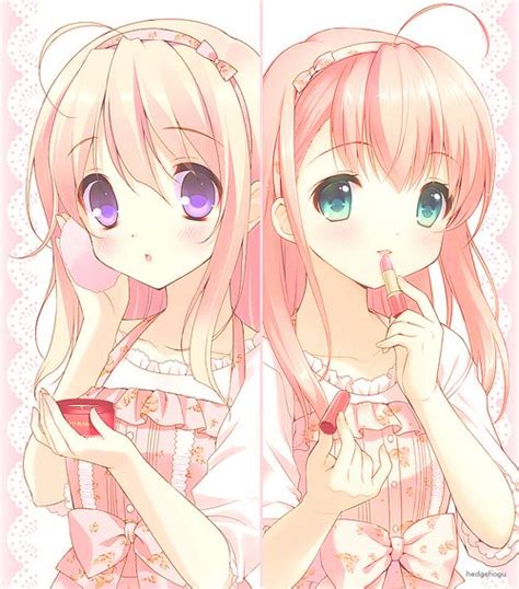 Twins Anime Makeup Anime Pinterest Anime Twin