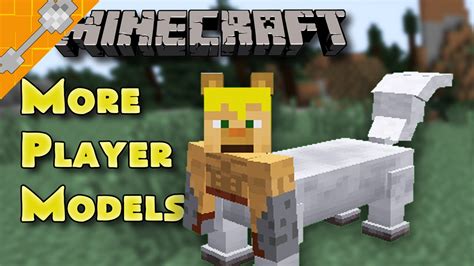 More Player Models Minecraft 1710 Mod Spotlight Youtube