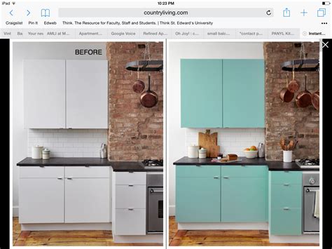 For Renters Contact Paper Kitchen Cabinet Makeover Contact Paper
