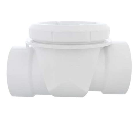 Jones Stephens 4 In Pvc Backwater Valve For Drainage Systems B04400