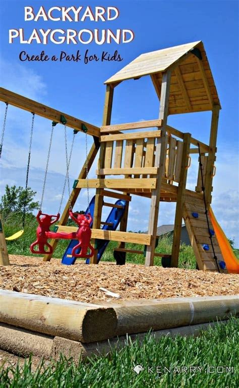 Unlike public playgrounds, you can limit the people who. DIY Backyard Playground: How to Create a Park for Kids
