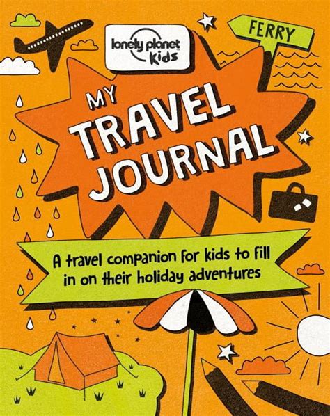 Lonely Planet Kids My Travel Journal Hardcover