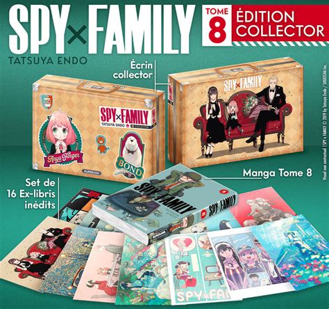 SPY x FAMILY - Tome 8 - COLLECTOR : ShopForGeek.com: Manga Shonen Spy x