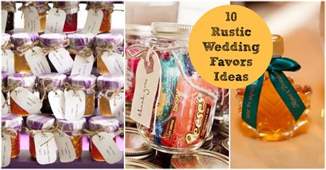 10 Favors For A Rustic Wedding - Rustic Wedding Chic