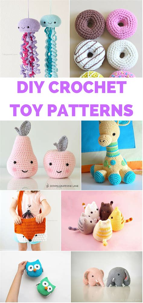 12 Darling Crochet Toys To Make For Kids With Free Patterns Diy