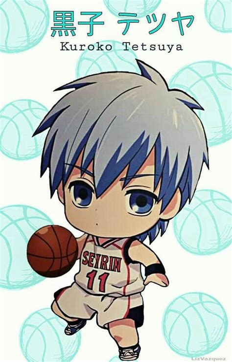 Kuroko Tetsuya Kuroko No Basket Characters Kuroko Chibi Kuroko