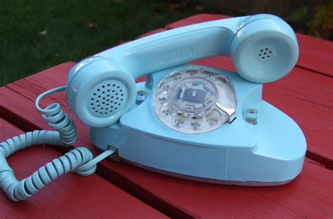 Vintage Baby Blue Rotary Princess Telephone Etsy