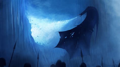 White Walker Ice Dragon Game Of Thrones Wallpapers Hd Wallpapers Id
