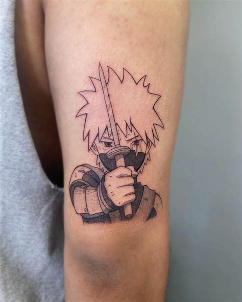Tatuagens Inspiradas No Anime De Naruto 5 Naruto Tattoo Kakashi Tattoo