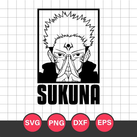 Sukuna Svg Jujutsu Kaisen Svg Anime Svg Anime Manga Svg Inspire