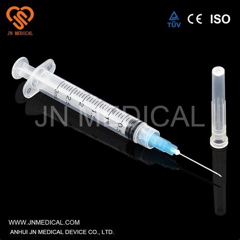 Medical Disposable Sterile Injection Plastic Syringe Luer Lockslip