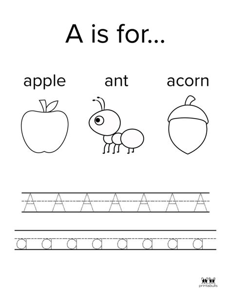 Letter A Worksheets Free Printable Printable Form Templates And Letter