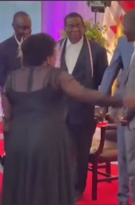Leaked Video Of Mnangagwa Totally Drunk While Launching University Scholarship Zimeye