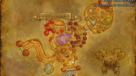 Orgrimmar Bank Location Classic Wow Youtube