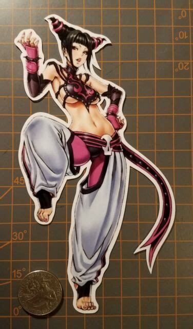 Street Fighter Juri Sticker Hot Ebay