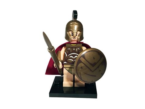 Spartan Warrior 300 Leonidis Custom Lego Minifigure Custom Lego