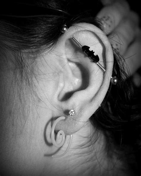 Love The Batman Peircing D Not Me In This Pic Piercing Jewerly Nail Piercing Cool