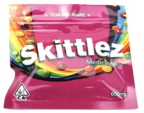 Skittlez 600mg Thc Infused Paks Hpd Southbay