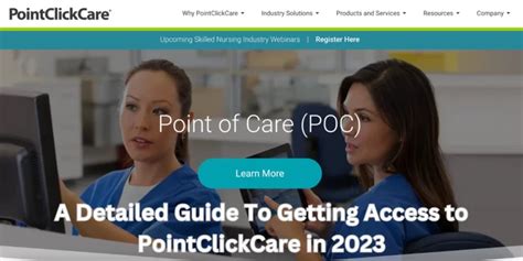 Poc Cna Login Guide To Getting Access To Pointclickcare Login