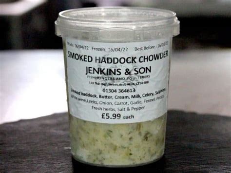 Smoked Haddock Chowder 500ml Jenkins And Son