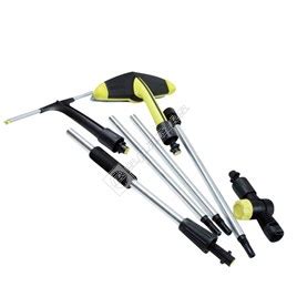 Drying water off the shower door and walls after a shower. Pressure Washer Window Cleaning Kit | eSpares