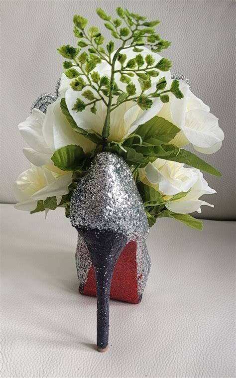 Stiletto Floral Centerpiece High Heel Centerpiece Shoe Etsy