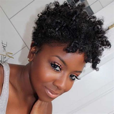 Short Haircuts For Black Women With Natural Hair Wavy Haircut