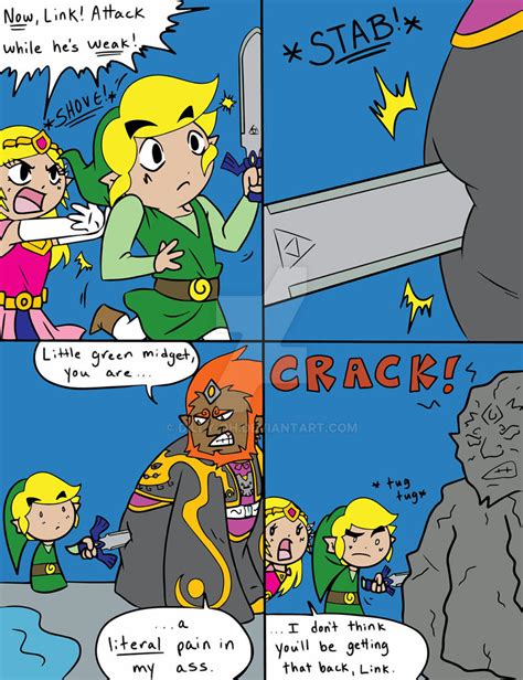 Zelda Ww Comic 104 By Dilly Oh On Deviantart