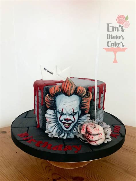 Penny Wise It Horror Cake Horror Cake Fantasy Cake Cake