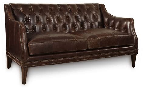 Kennedy Walnut Leather Settee From Art 505515 5004aa Coleman Furniture