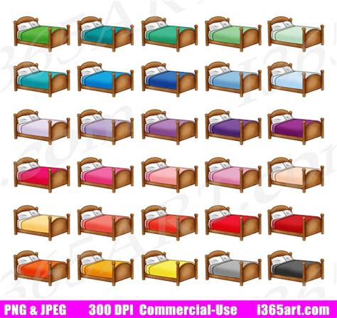 Buy 3 Get 1 Free Bed Clipart Bedroom Clip Art Bed Sheets And Pillow