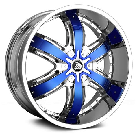Diablo® Razor Wheels Chrome With Inserts Rims