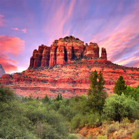 Sunset Of Sedona In Arizona Spiritquest Retreats