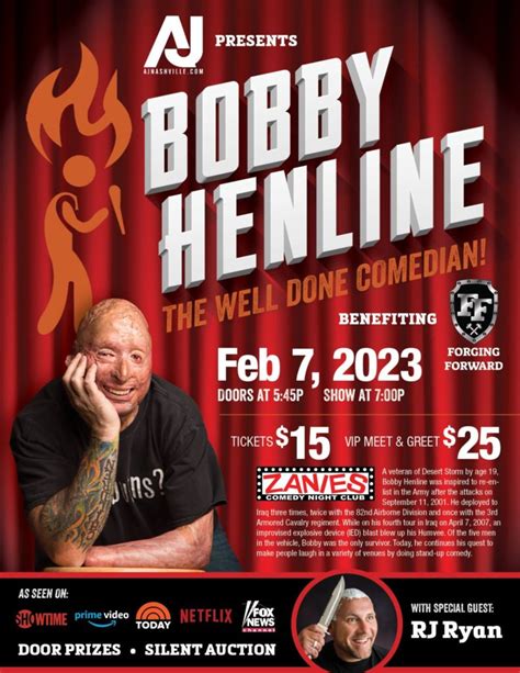 Bobby Henline Zanies Nashville Comedy Club