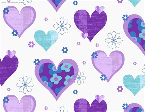 Free Download Purple Hearts Wallpapers 1229x946 For Your Desktop