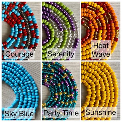 African Waist Bead Color Meaning