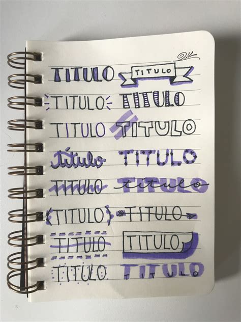 Titulos Bonitos Para Cuadernos Tumblr Diseño Artesanal