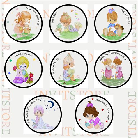 Printable Precious Moments Stickers Stickers With Etsy