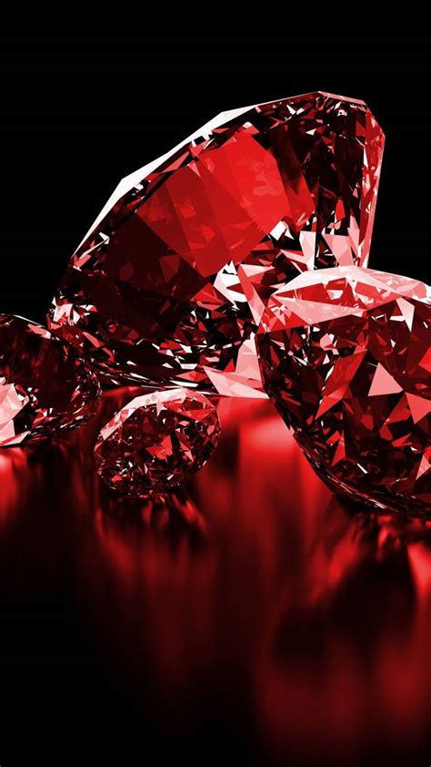 Ruby Red Sparkle Wallpaper