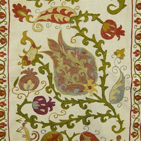 Antique Design Long Hadmade Suzani Zardevor From By Sultanshop 170 00 Antique Design Suzani