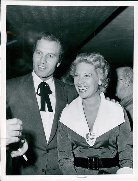 vintage photos 1952 actor george montgomery dinah shore celebrity singer wife 7x9