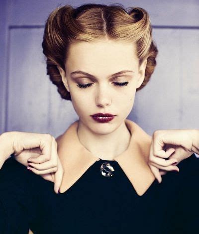 Vintage Victory Rolls From S Any Woman Can Copy