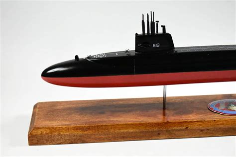Uss Andrew Jackson Ssbn 619 Submarine Modelnavyscale Modelmahogany