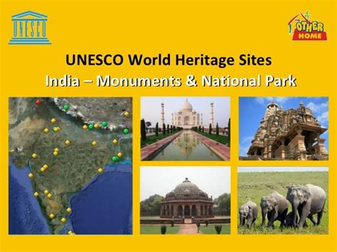Unesco World Heritage Sites In India Map