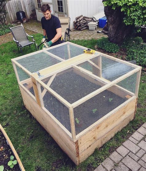 Raised garden bed plans and kits come in different styles and sizes. IG: Our enclosed raised bed is looking KICKASS! Now just ...