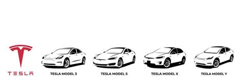 Tesla Car Vector Images Over 380